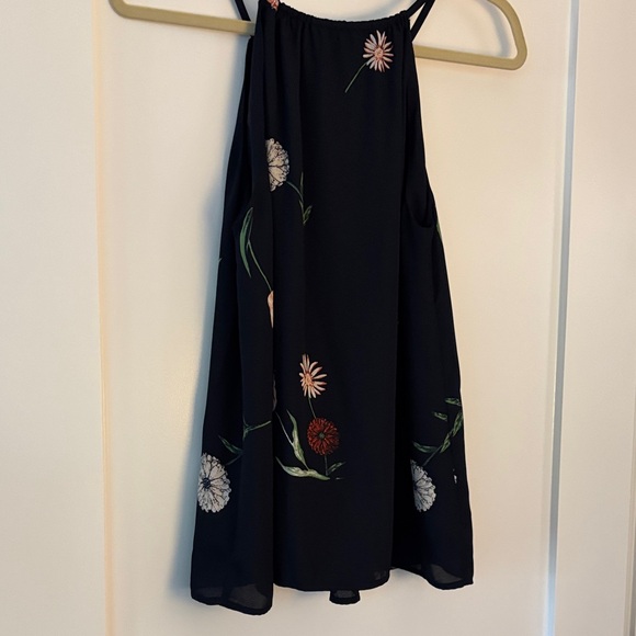 Banana Republic Navy Floral Camisole - Picture 3 of 4